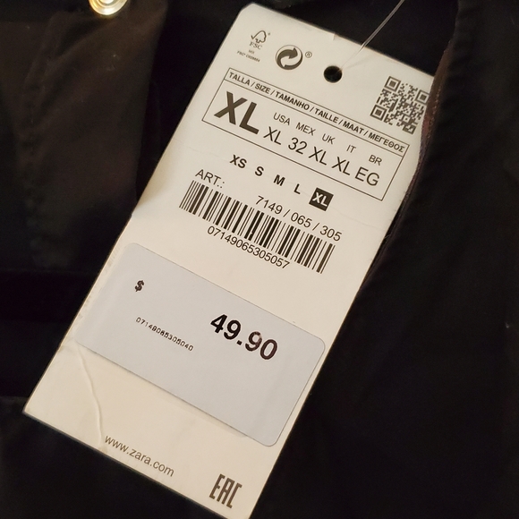 Zara Side Split Top - Picture 2 of 2